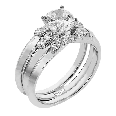 Wedding Set in 18k Gold with Diamonds