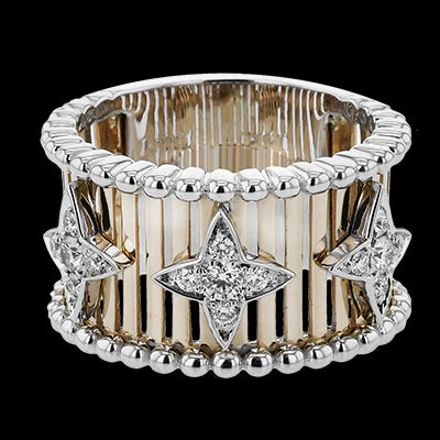 Right Hand Ring in 18k Gold with Diamonds