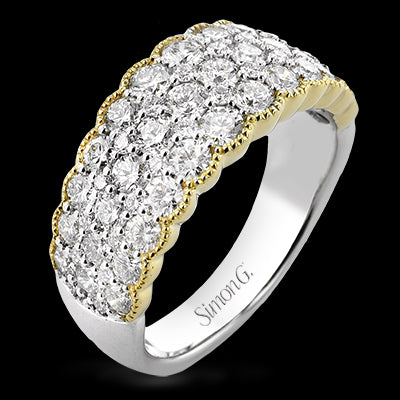 Right Hand Ring in 18k Gold with Diamonds
