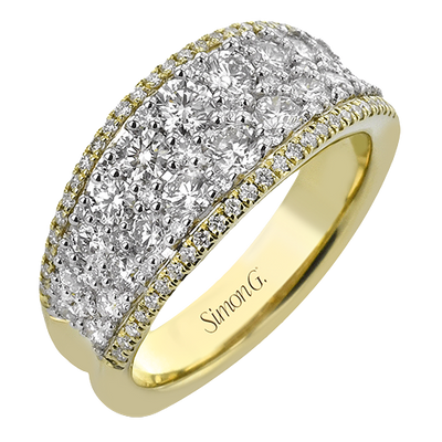Right Hand Ring in 18k Gold with Diamonds
