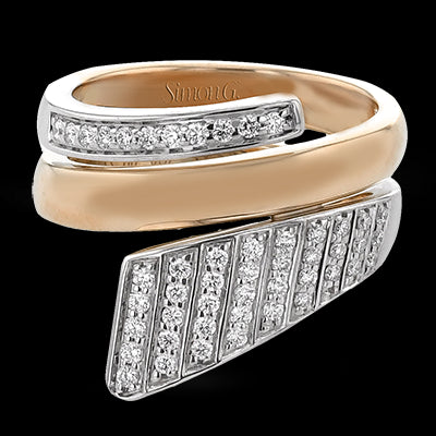 Right Hand Ring in 18k Gold with Diamonds