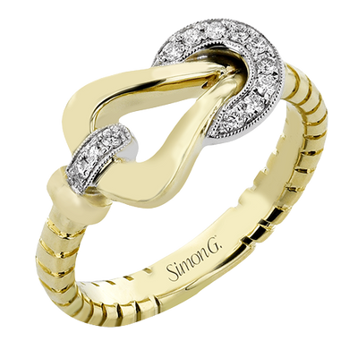 Right Hand Ring in 18k Gold with Diamonds