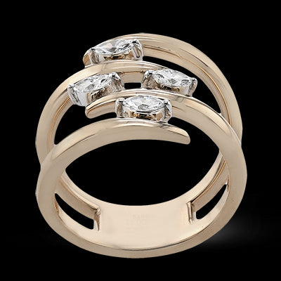 Right Hand Ring in 18k Gold