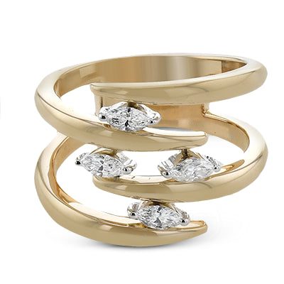 Right Hand Ring in 18k Gold