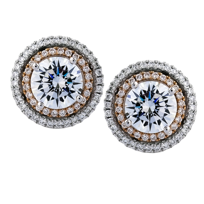 Earring in 18k Gold with Diamonds