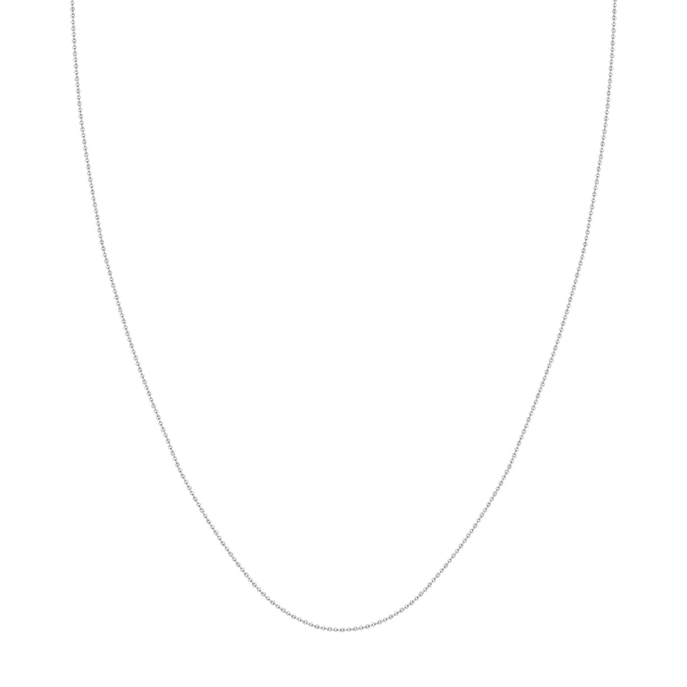 Adjustable Cable Chain Necklace with Slider