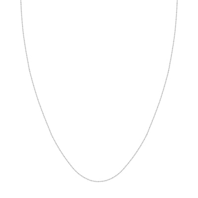 Adjustable Cable Chain Necklace with Slider