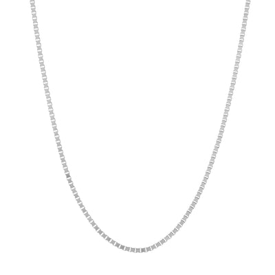 0.96mm Box Chain with Slider Bead