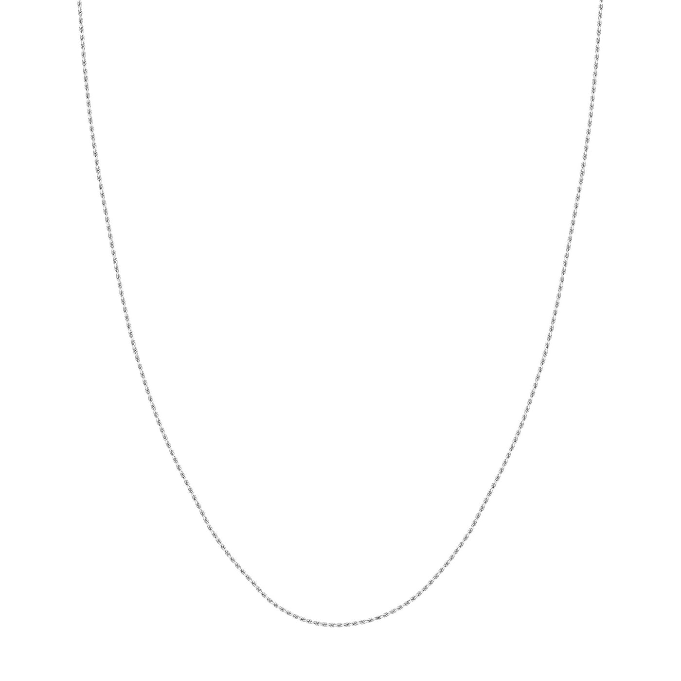 Adjustable Rope Chain Necklace with Slider