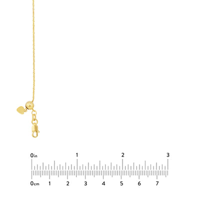 Adjustable Sparkle Chain Necklace with Slider
