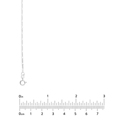 1.28mm Adjustable Childs Figaro Chain