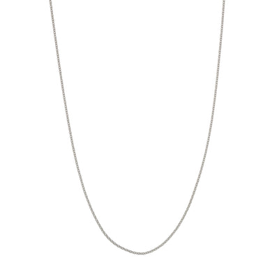 Sterling Silver/Plated Adjustable Cable Chain