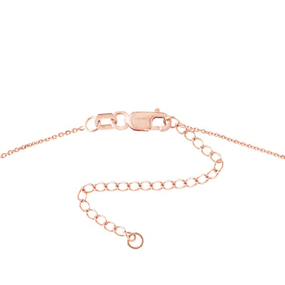 Open Wire Heart Adjustable Necklace
