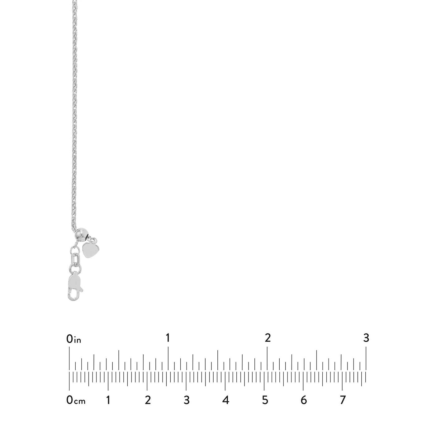 Sterling Silver Plated Squared Wheat Chain