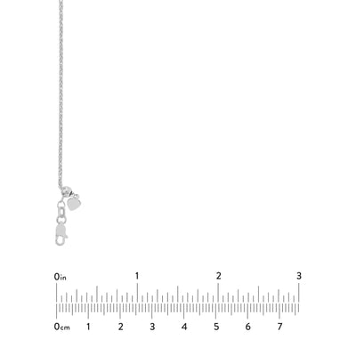 Sterling Silver Plated Squared Wheat Chain