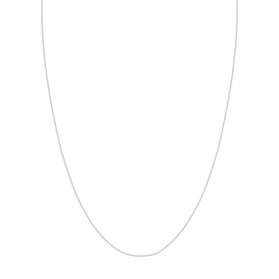 1.15mm Square Wheat Chain with Slider Bead