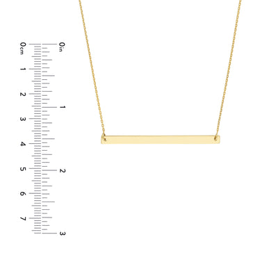 Thin Bar Adjustable Necklace