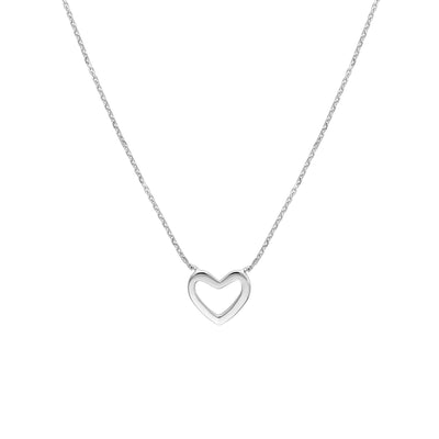 Mini Open Heart Necklace