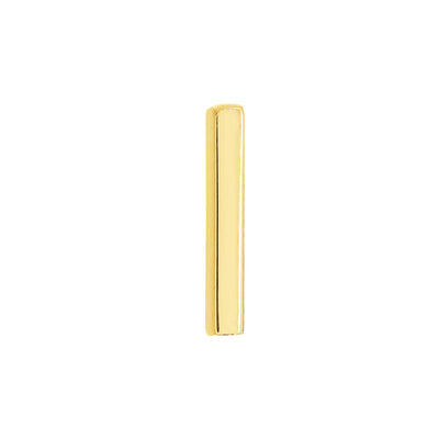 Mini Staple Bar Earrings on Post Back