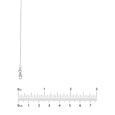 Sterling Silver Marquise Station Long Necklace
