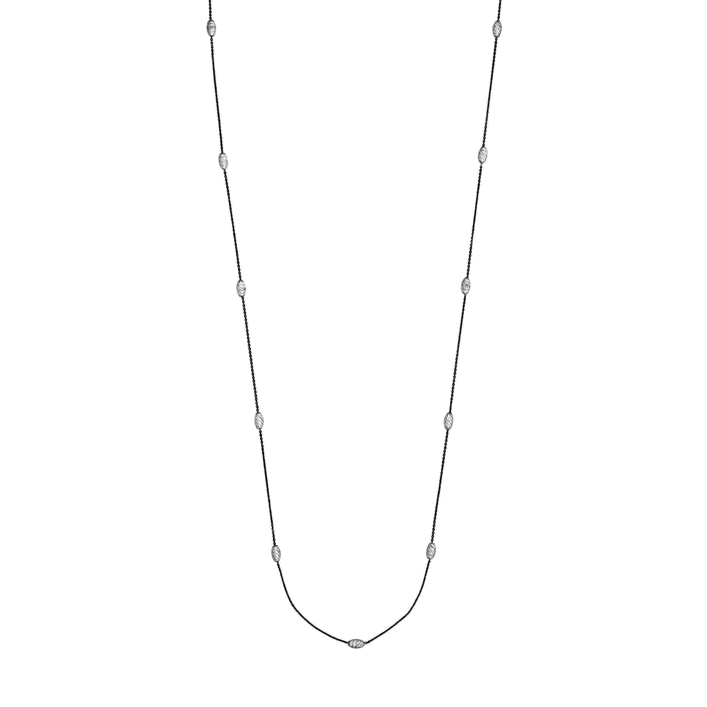 Long And Lovely Wht Ov.Bead Black 030 Cb