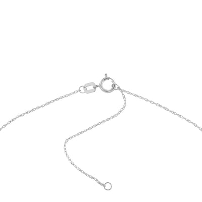 So You Cross Cutout Mini Disc Adj Necklace