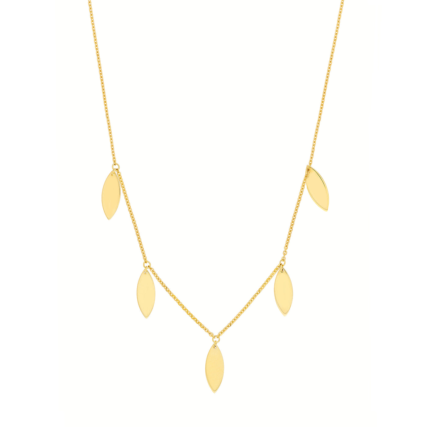 Marquise Drops Adjustable Necklace