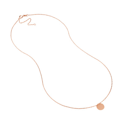 So You Mini Disc Adjustable Necklace