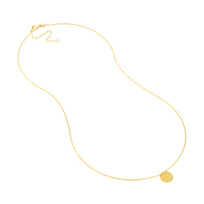 So You Mini Disc Adjustable Necklace