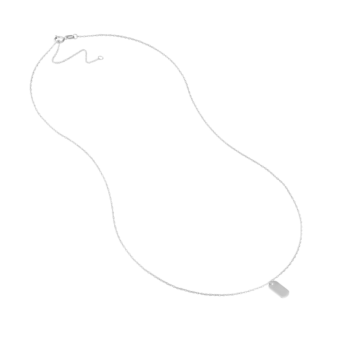 So You Mini Dog Tag Adjustable Necklace