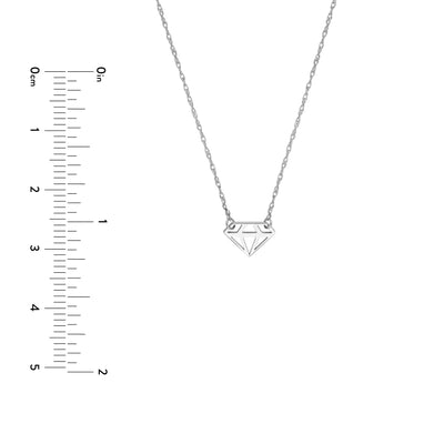 SoYou Mini Diamond-Shaped Adjustable Necklace