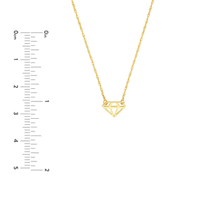 SoYou Mini Diamond-Shaped Adjustable Necklace