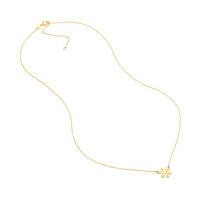 So You Mini Snowflake Adjustable Necklace