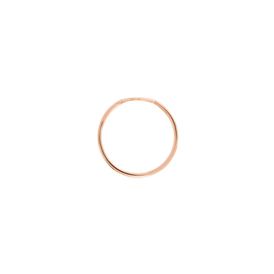 Engravable Disc Wire Ring
