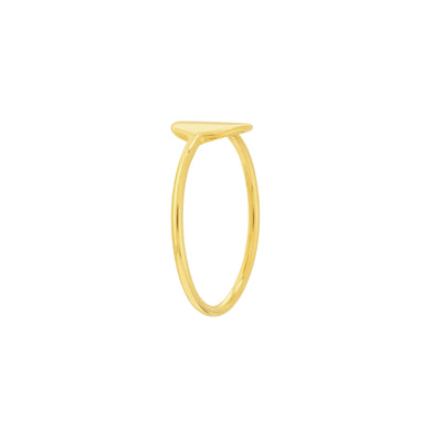 Engravable Disc Wire Ring