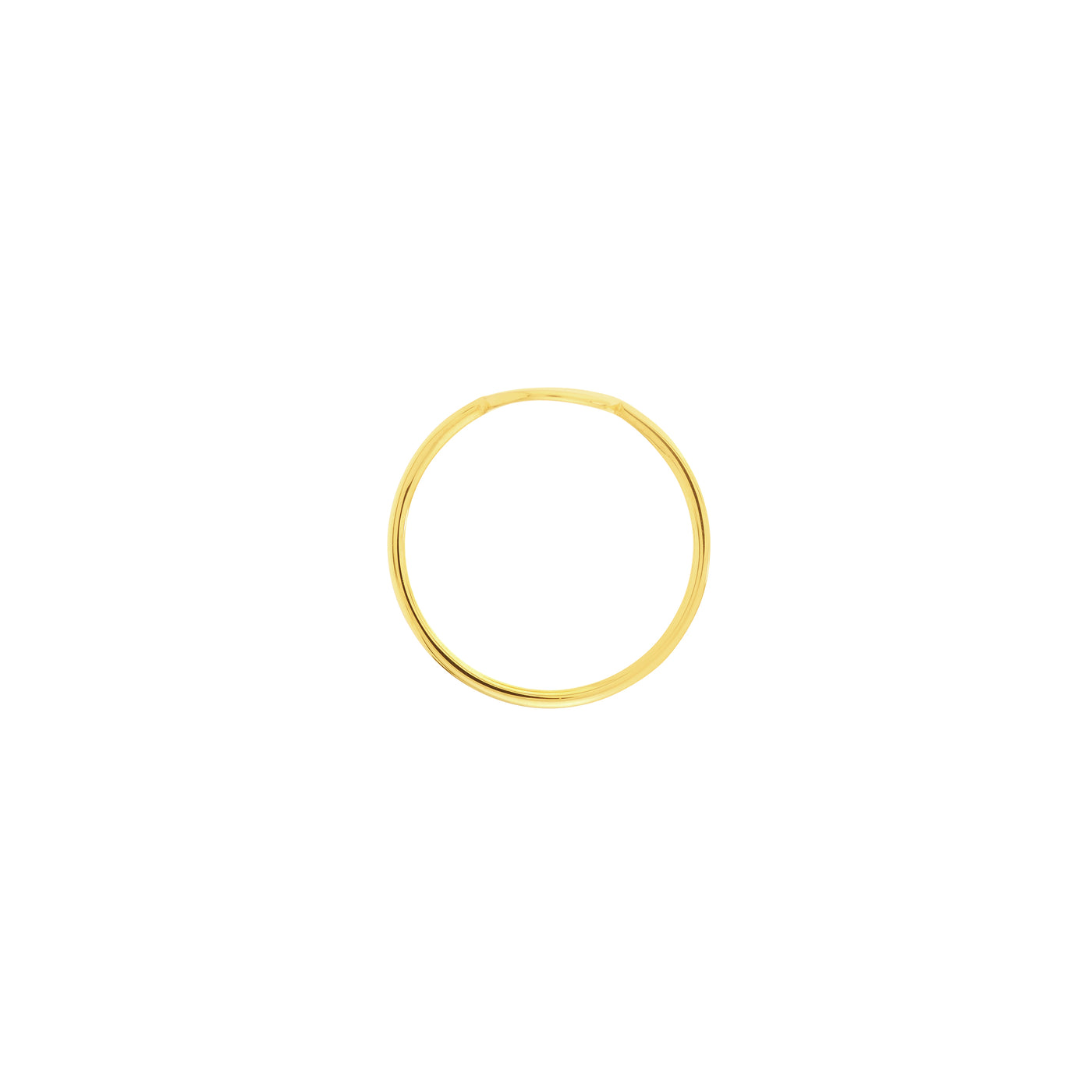 Engravable Disc Wire Ring
