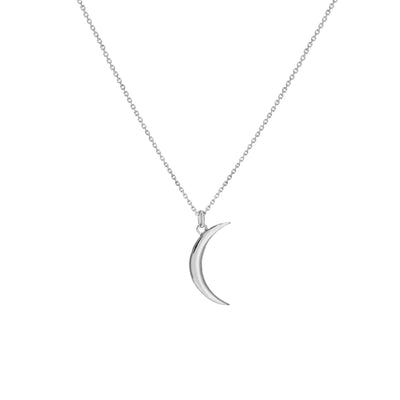 Crescent Moon Pendant Necklace