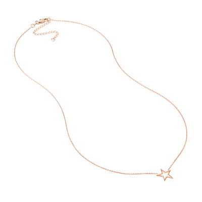 Wire Star Adjustable Necklace
