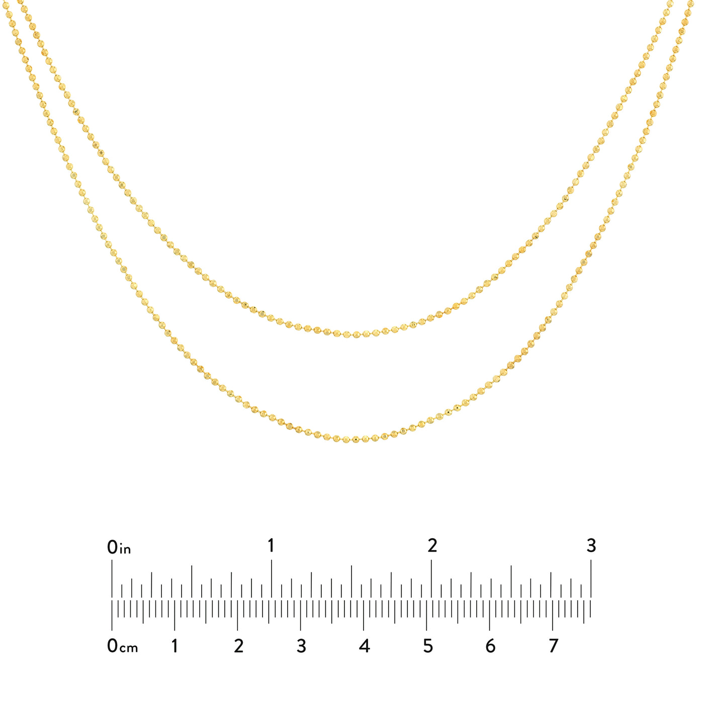Bead Chain Build Your Own Duet Necklace
