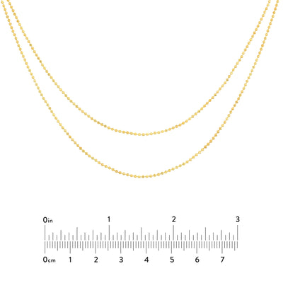 Bead Chain Build Your Own Duet Necklace