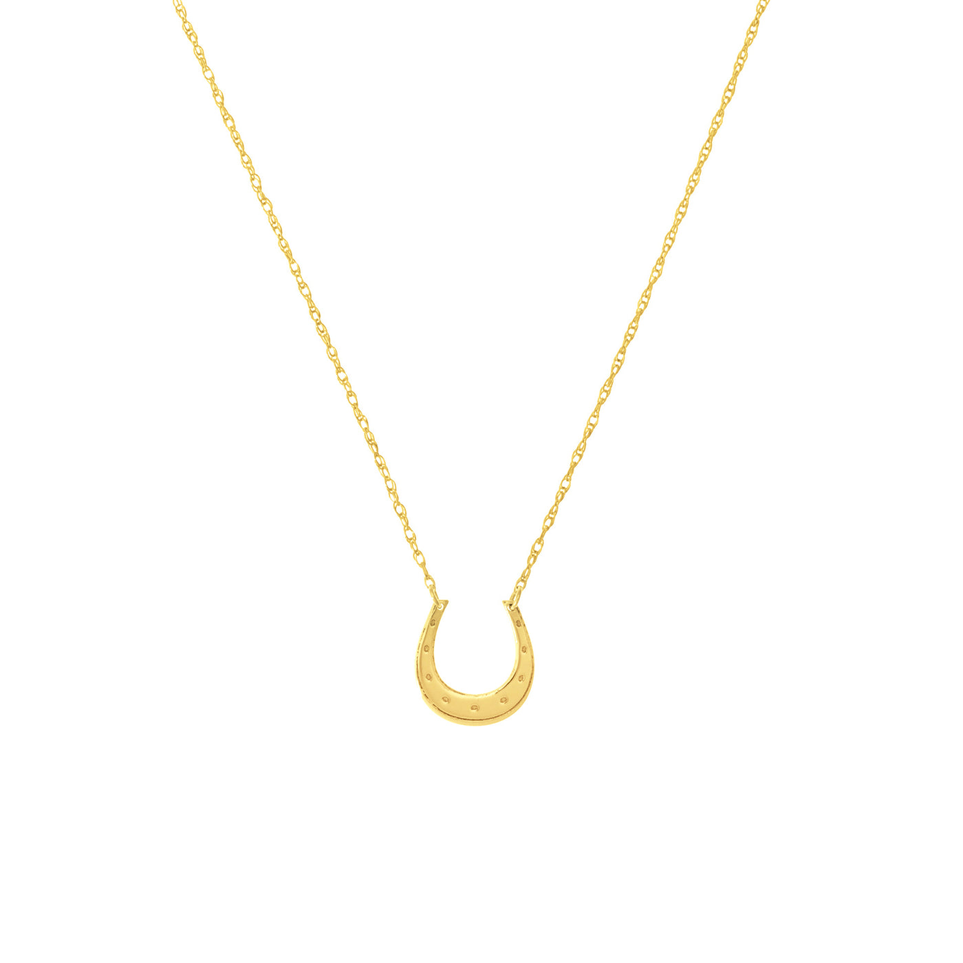 So You Mini Horse Shoe Adjustable Necklace