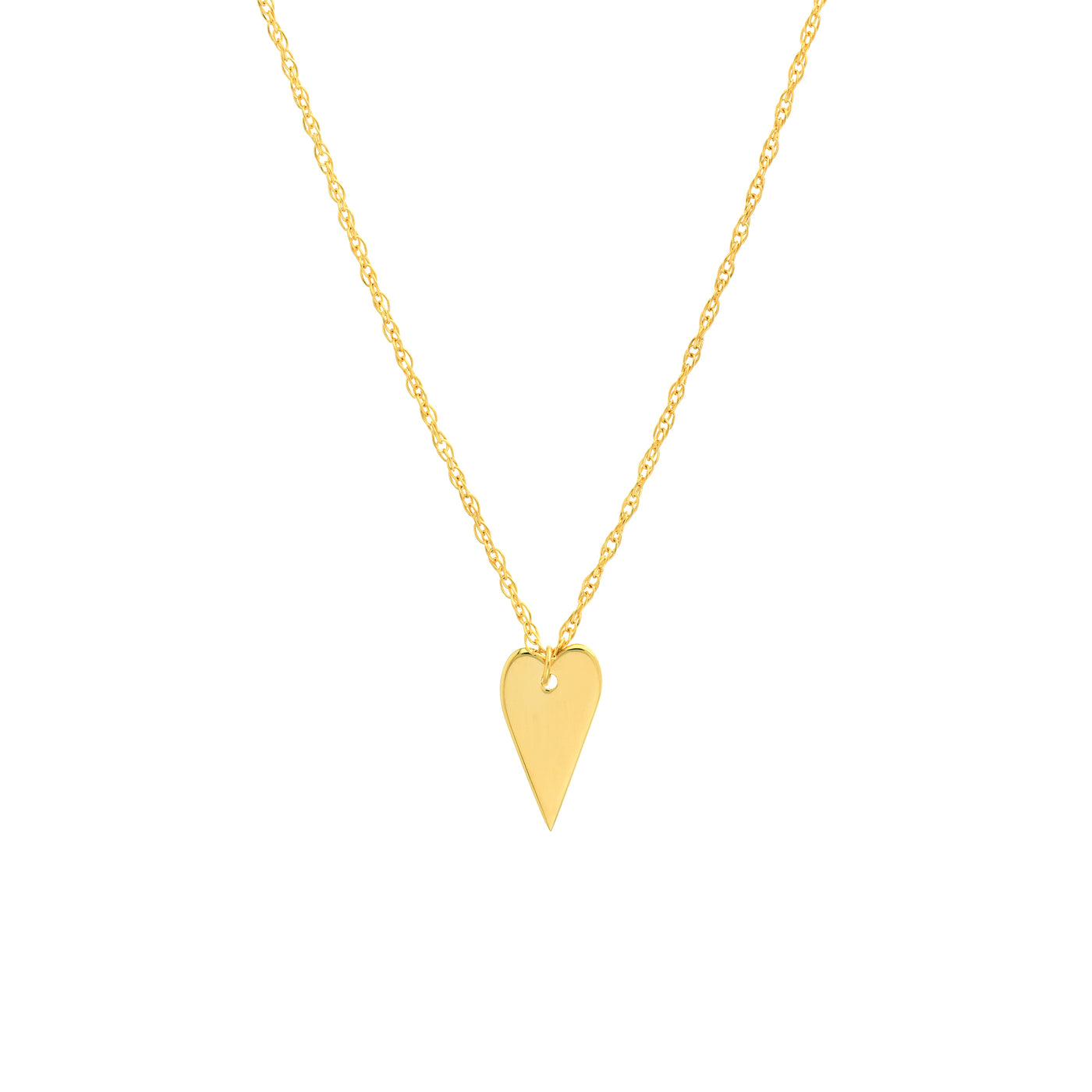 So You Mini Engravable Heart Adj Necklace