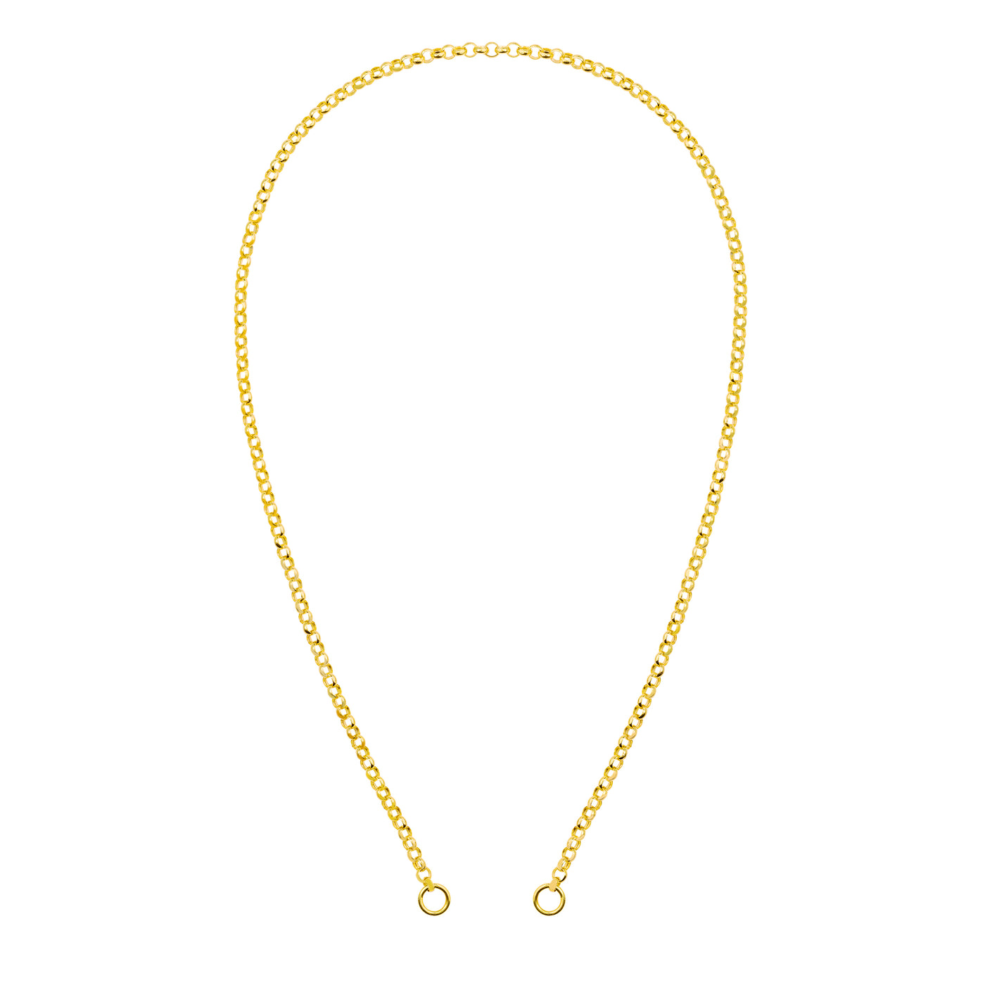 Hollow Rolo Split Chain
