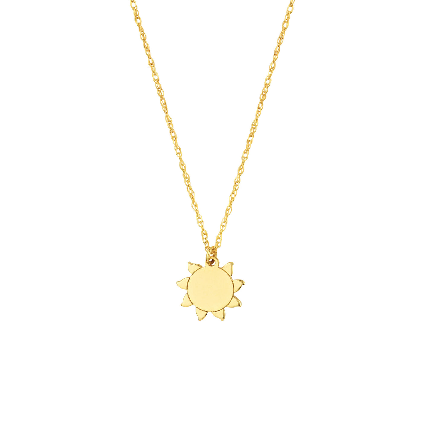 So You Mini Sun Adjustable Necklace