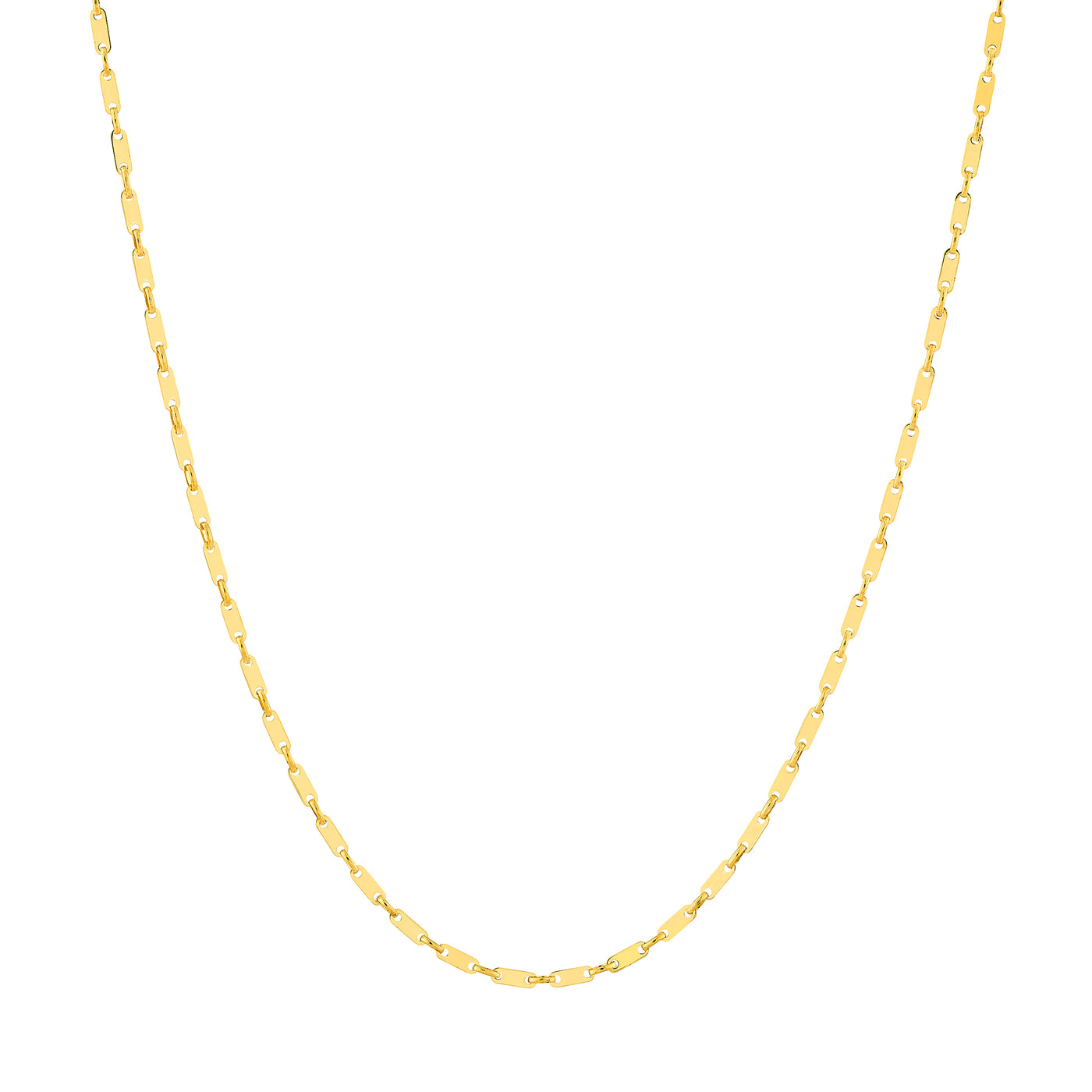 1.85 mm Handmade Flat Link Chain