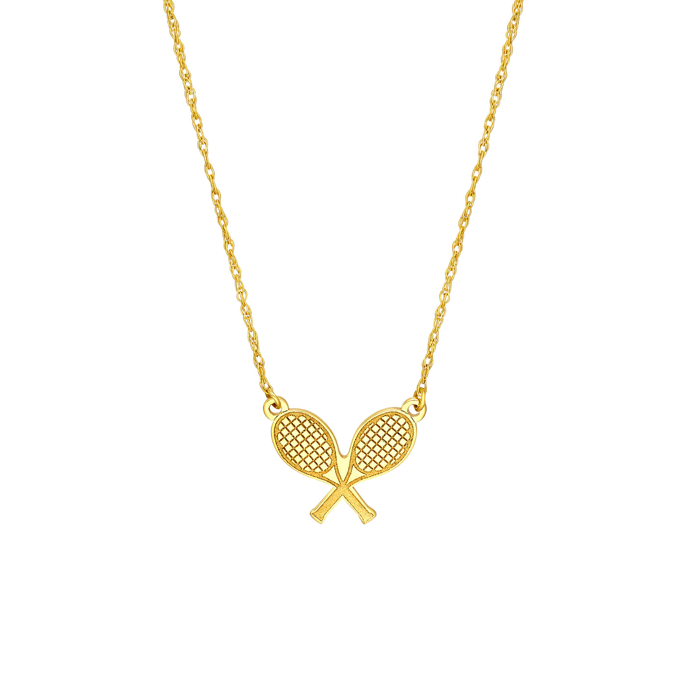 So You Tennis Rackets Necklace