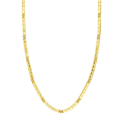 4.70mm Hollow 5-1 Flat Tile Link Chain with Box Lock