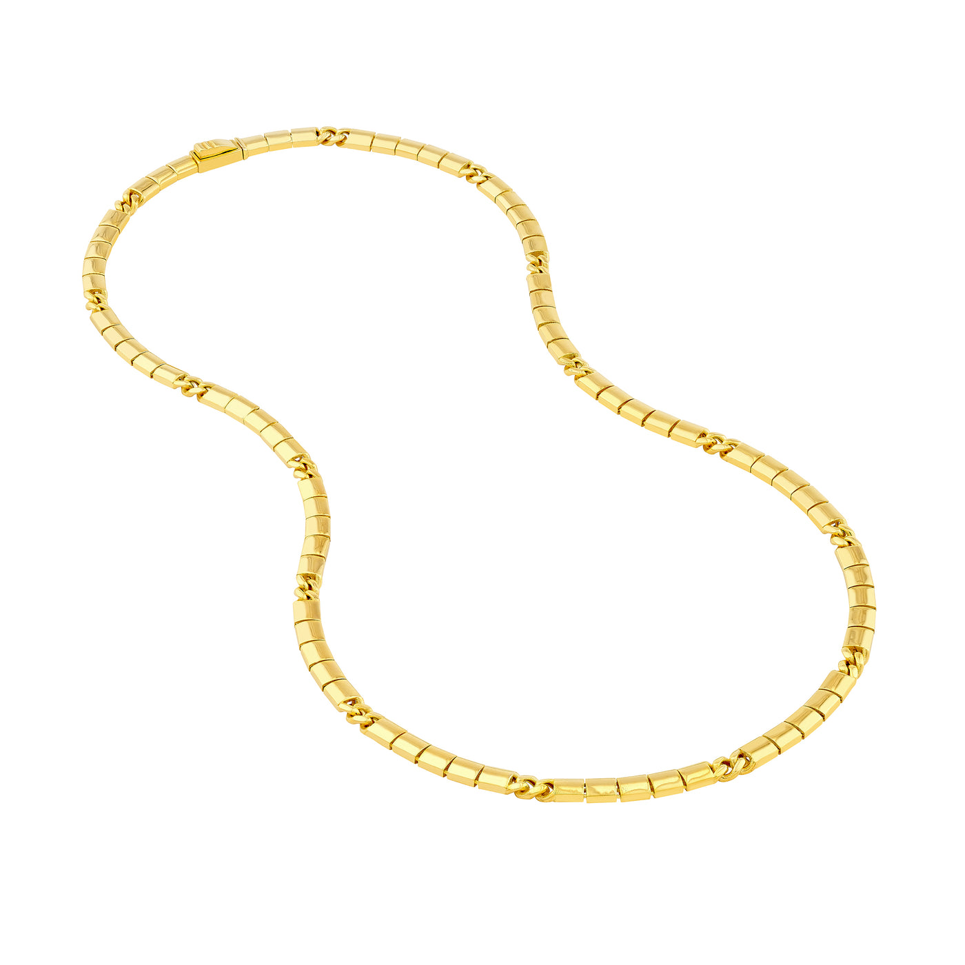 4.70mm Hollow 5-1 Flat Tile Link Chain with Box Lock