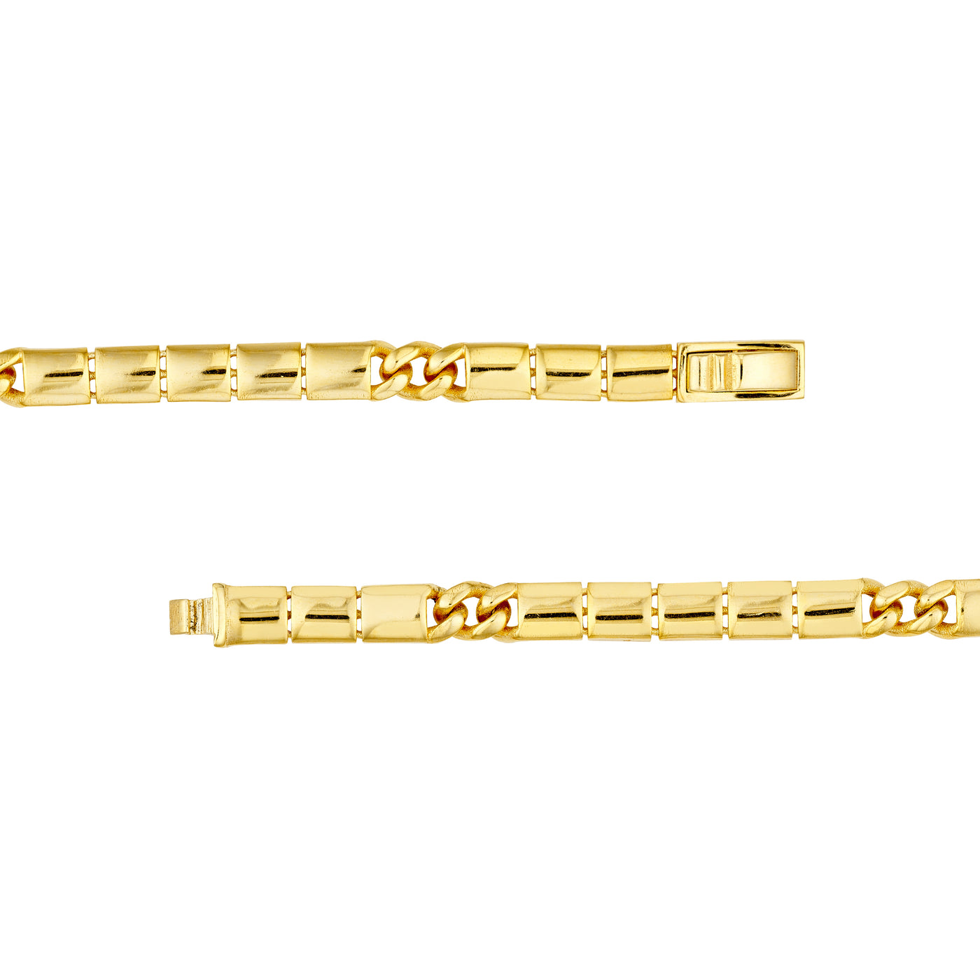 4.70mm Hollow 5-1 Flat Tile Link Chain with Box Lock
