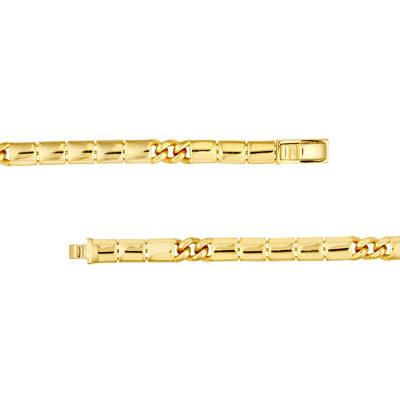 4.70mm Hollow 5-1 Flat Tile Link Chain with Box Lock